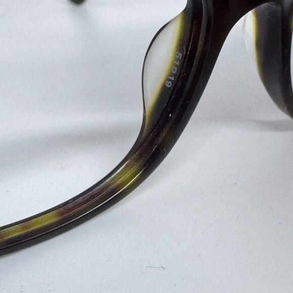 Police Eyeglasses Frames V1791 COL. 722 Grey Brown Rectangular 51-19-135 H15596 - Picture 7 of 8